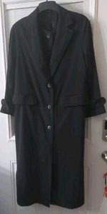 Hilary Radley Coat Black Size 4 with Detachable Chest Cover - Picture 1 of 7