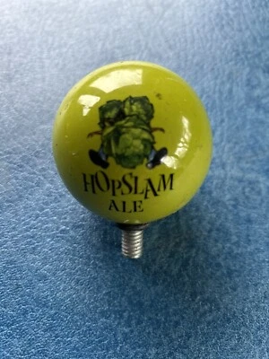 BELL'S BREWING HOPSLAM ALE TAP HANDLE TOPPER Ball Globe Craft Beer Double IPA - Image 1 of 2