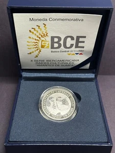 Ecuador - 1 Sucre - Commemorative Coin "Amantes de Sumpa" Silver - Picture 1 of 4