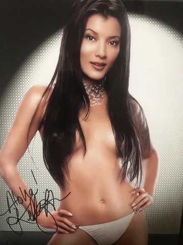 Kelly Hu Sexy Photoshoot 10 X 8 Signed Photo D292 Cover