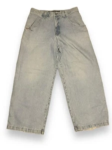 JNCO VTG Y2K Baggy Denim Jeans Light Wash SZ 36 - Picture 1 of 16