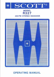 Scott Bedienungsanleitung user manual owners manual für R 327 Copy - Picture 1 of 1