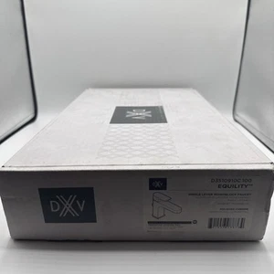 DXV EQUILITY SINGLE LEVER MONOBLOCK FAUCET, POLISHED CHROME D3510910C.100 - Picture 1 of 6