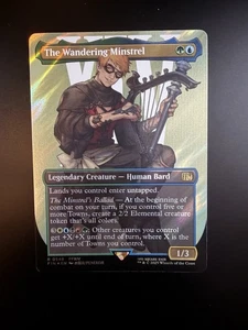 MTG Final Fantasy English The Wandering Minstrel 0548 Surge Foil - Picture 1 of 2