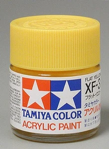 Tamiya Acrylic XF-3 Flat Yellow 3/4 oz Paint Jar 81303 - Picture 1 of 1