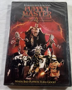 Puppet Master 4 Re-Mastered (DVD, 1993) Brand New - Picture 1 of 6