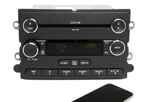 2009 Ford Mustang AMFM Radio 6 Disc CD mp3 Player Bluetooth Music 9R3T-18C815-AA - Bild 1 von 6