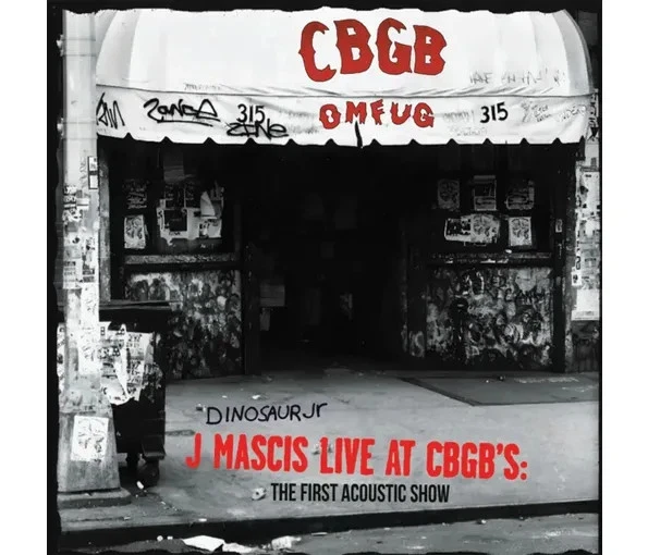 J Mascis: Live At CBGB’s, Transparent Red Vinyl Edition - Image 1 of 1