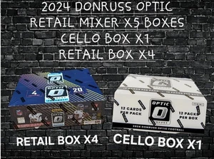 BUFFALO BILLS 2024 DONRUSS OPTIC BOX BREAK MIXER RETAIL X4 + CELLO BOX X1 - Bild 1 von 1