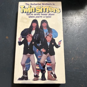 TWIN SITTERS VHS RARE OOP HTF BARBARIAN BROTHERS COMEDY - Bild 1 von 6