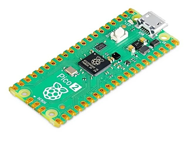 Assortiment RASPBERRY PI PICO 2 : Carte prototype RASPBERRY PI PICO 2 1,8-5,5VDC - Photo 1/1