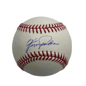 Autographed/Signed Ferguson Fergie Jenkins Rawlings Baseball ROML Beckett COA - Picture 1 of 2