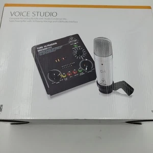 Behringer Voice Studio Recording Bundle Brand New Sealed Box C-1 Mic - Picture 1 of 5