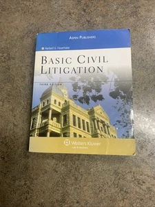 Basic Civil Litigation dritte Ausgabe 2007 von Feuerhake Aspen College - GUT - Bild 1 von 6