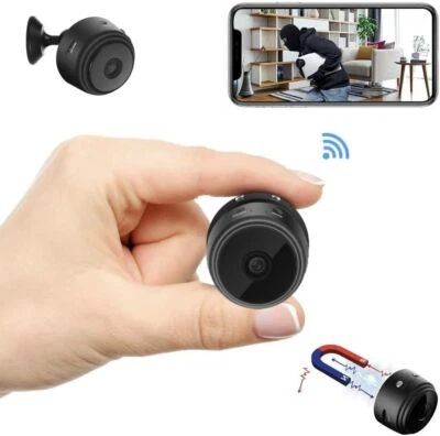 Mini WiFi Cameras,Wireless Cameras with Audio and Video Live Feed, HD 1080P Home - Image 1 of 4