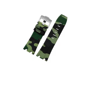 28mm Rubber Band For Audemars Piguet ROYAL OAK OFFSHORE 15703 Watchband Strap - Picture 1 of 24