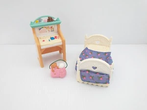 Fisher Price liebevolle Familie Puppenhäuser Vintage 1999 JUMPIN ON THE BED Schlafzimmer Set - Bild 1 von 14
