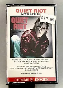QUIET RIOT METAL HEALTH Cassette ©1983 PASHA (AMG REWIND) CA OG NOS SEALED! - Picture 1 of 8