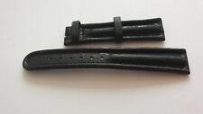 Chronoswiss strap band 18 mm between lugs and 16 mm near buckle OEM BLACK