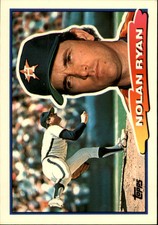 1988 Topps Big Baseball Card #29 Nolan Ryan