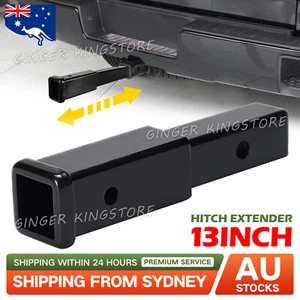 Heavy Duty Tow Bar Hitch Extender Extension Trailer Car 4WD 2" Receiver 13" Inch - Picture 1 of 9