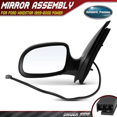 Driver Power Glass Adjust Mirror with Manual Folding for Ford Windstar 1999-2002 - Image 1 of 4