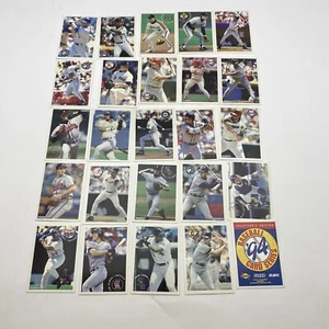 1994 Fleer Sunoco Baseball Card Series Collector's Edition Complete Set Of 25 - Picture 1 of 7