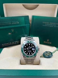 Rolex Submariner Date Ceramic Kermit 41mm 126610LV Pre-Owned 2020 - Picture 1 of 13