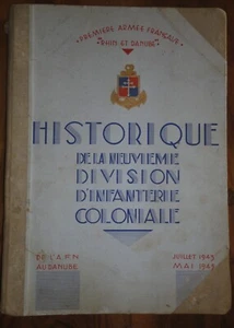 historische 9 DIC Division Kolonialinfanterie Monte Cassino d1 Teilnehmer - Bild 1 von 8