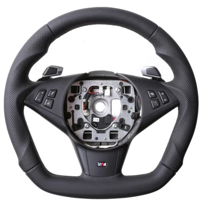 BMW Lenkrad E60 E61 E63 E64 Sport Neu Beziehen Tuning Abgeflacht 44259 - Bild 1 von 4