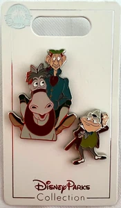 2022 Disney Parks Adventures Of Icabod & Mr. Toad & Cyril Proudbottom 2 Pin Set - Picture 1 of 2