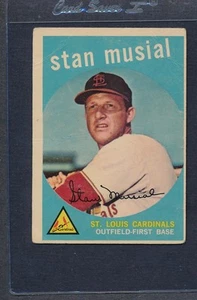 1959 Topps #150 Stan Musial Cardinals Poor *1414 - Picture 1 of 1