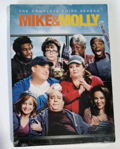 DVD MIKE & MOLLY The Complete Third Season 2013 3-Disc Set Brand New Sealed - Picture 1 of 8