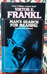 Vintage 1984 Man's Search For Meaning By Viktor E Frankl VG - Picture 1 of 6