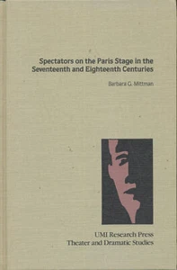 Spectators on the Paris stage in the seventeenth and eighteenth centuries (Th.. - Picture 1 of 1