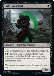 Cult Conscript x1 NM Magic the Gathering 1x Dominaria United mtg card - Picture 1 of 1
