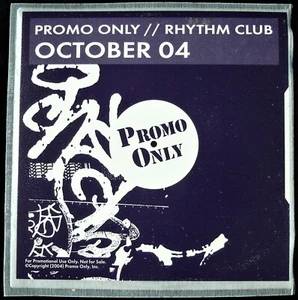 PROMO ONLY "RHYTHM CLUB OCTOBER 2004" DJ PROMO CD COMPILATION 12 TRACKS *NEW* - Picture 1 of 3