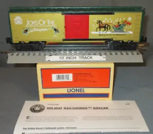 Lionel 26718 Christmas RailSounds "Jingle Bells" Music Boxcar O/027 ga. 2000 - Picture 1 of 9