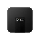 Für Android TV TX3 Mini TV Box 2GB RAM 16GB ROM WIFI+BT Dual Band 2.4Ghz&5Ghz