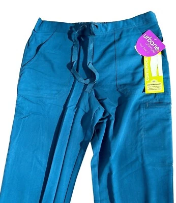 Pantalones Exfoliantes Urbane Ultimate ALTOS para Mujer Informales Bolsillo Verde Azulado Yoga Relajante Estilo 9329 Foto 1 de 4