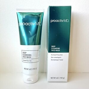 Proactiv MD Deep Cleansing Face Wash Acne Cleanser 6oz SEALED NEW Full Size NIB