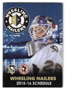 2015-16 Wheeling Nailers ECHL Hockey Schedule !!! WesBanco - Picture 1 of 1
