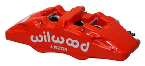 Wilwood 120-13436 Forjado Dynapro 6A Lug Mount Pinza Derecha 6 Pistones Rojo - Imagen 1 de 2