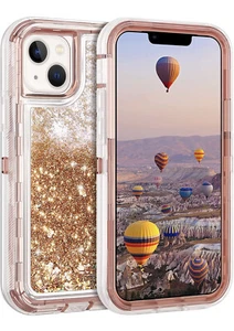 Coolden Compatible with iPhone 12 Pro Max Case Glitter Heavy Duty Shockproof - Picture 1 of 7