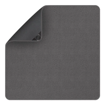 3 x 3 ATTACHABLE RUG FOR STAIR LANDINGS attach carpet floor mat GRAY - Image 1 of 4