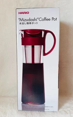Cafetera helada Hario Cold Brew Mizudashi 1000 ml marrón MCPN-14CBR Japón nueva Foto 1 de 4