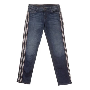 KUT from the Kloth Catherine Ankle Straight Leg Jeans Womens 2 Dark Blue Denim - Picture 1 of 10