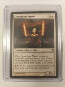 STONEFORGE MYSTIC Worldwake MTG White Creature Kor Artificer RARE Magic - Picture 1 of 3