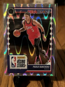 Paolo Banchero 2023-24 NBA Hoops Premium Stock Rising Stars Sismic Prizm #295 - Foto 1 di 2