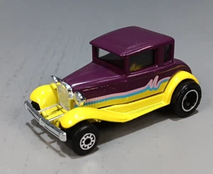 Matchbox Model A Ford 1979 Purple & Yellow NM - Picture 1 of 4